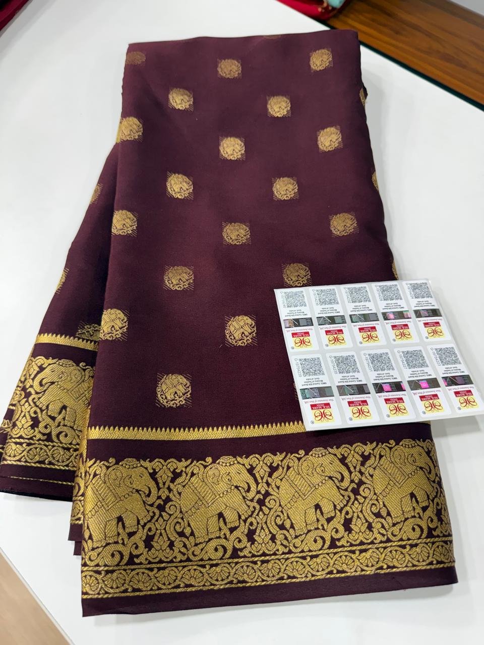 5 Pure Mysore Silk Sarees image 10