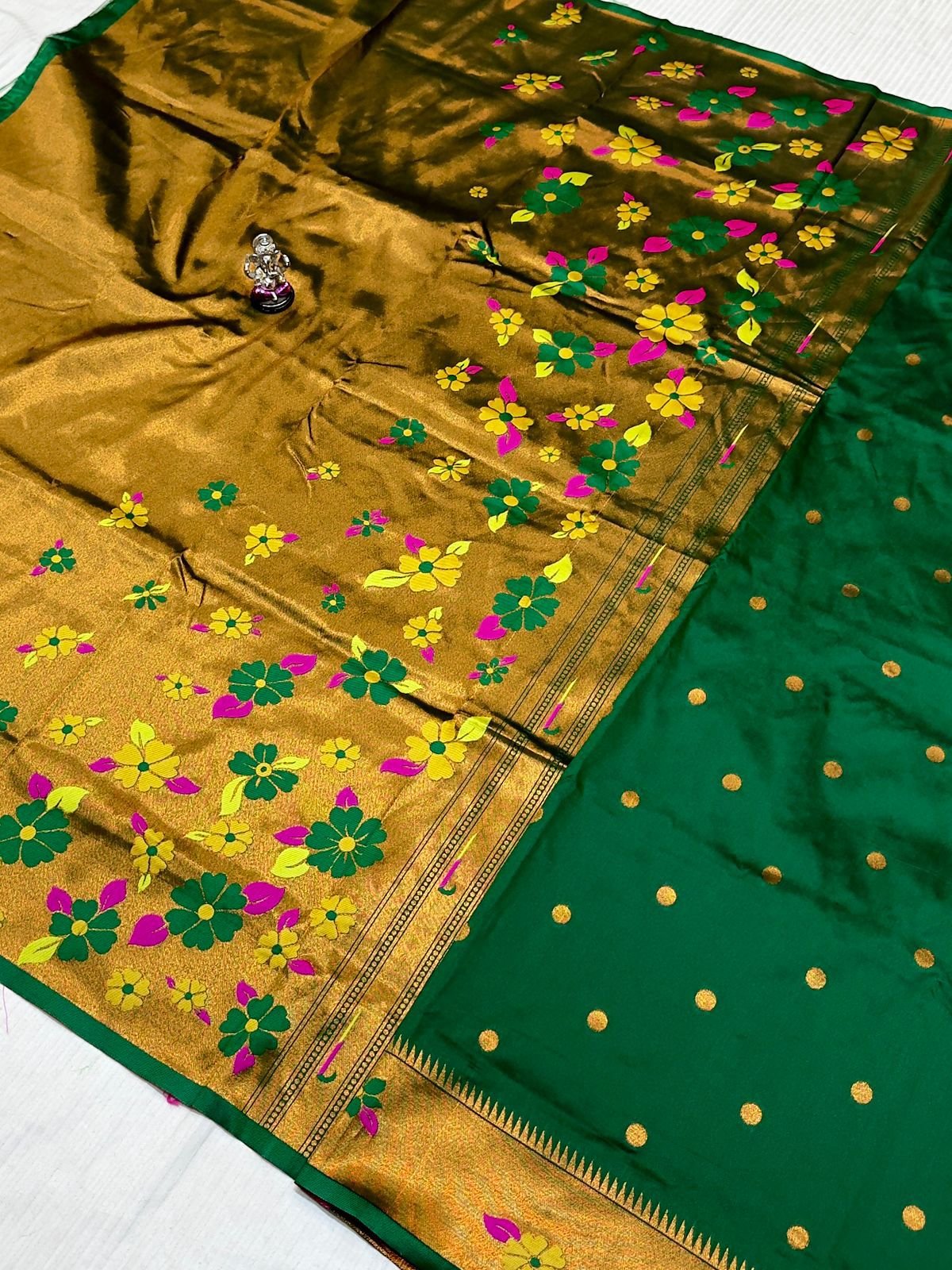 Radika Brocade Paithani image 10