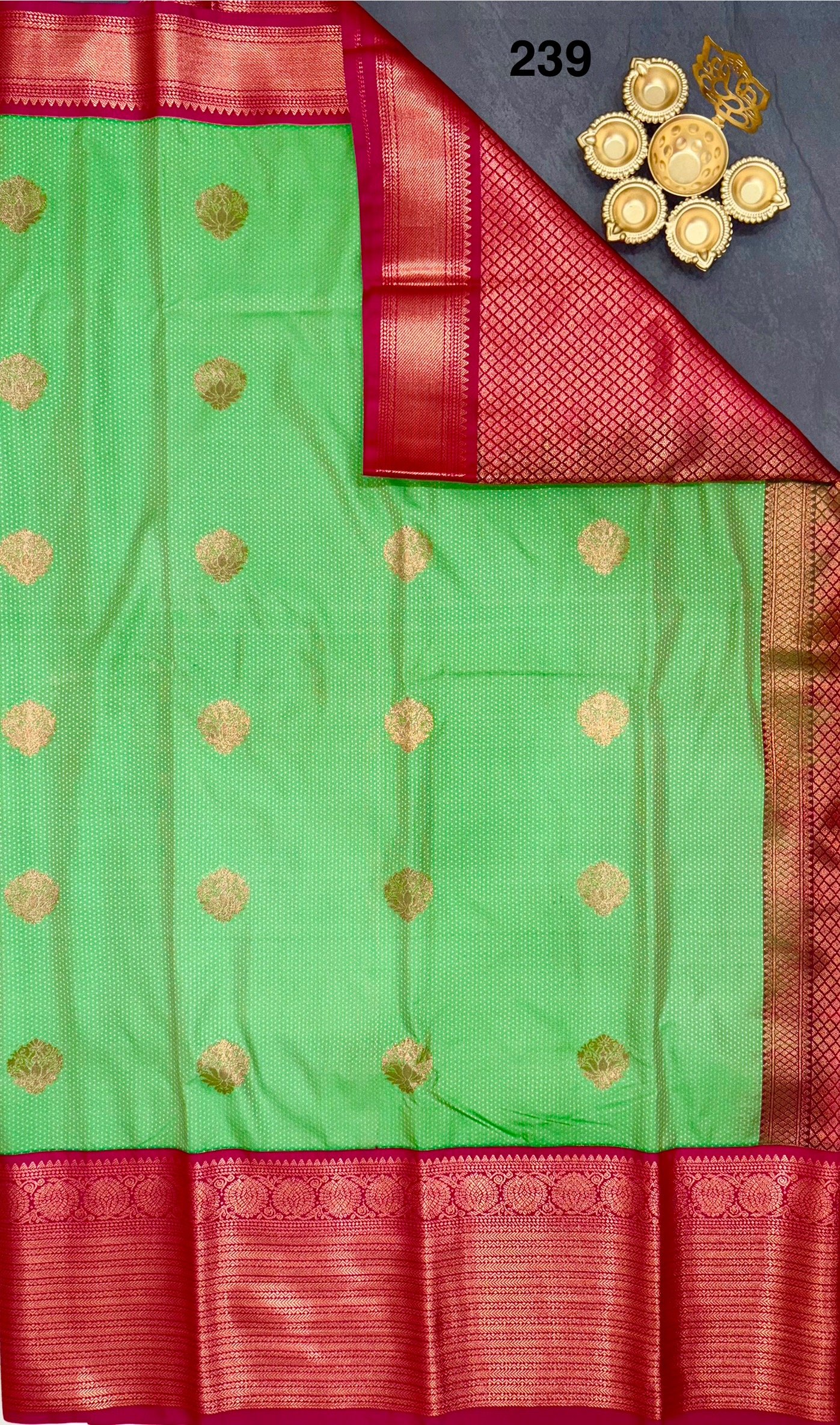 1 Korvai Kanchi Semi Silk Sarees image 9