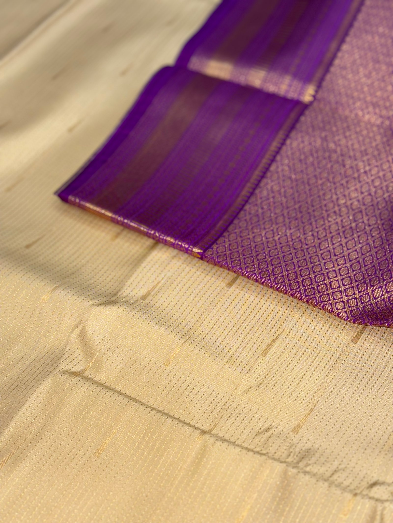 8 Korvai Kanchi Semi Silk Sarees image 8