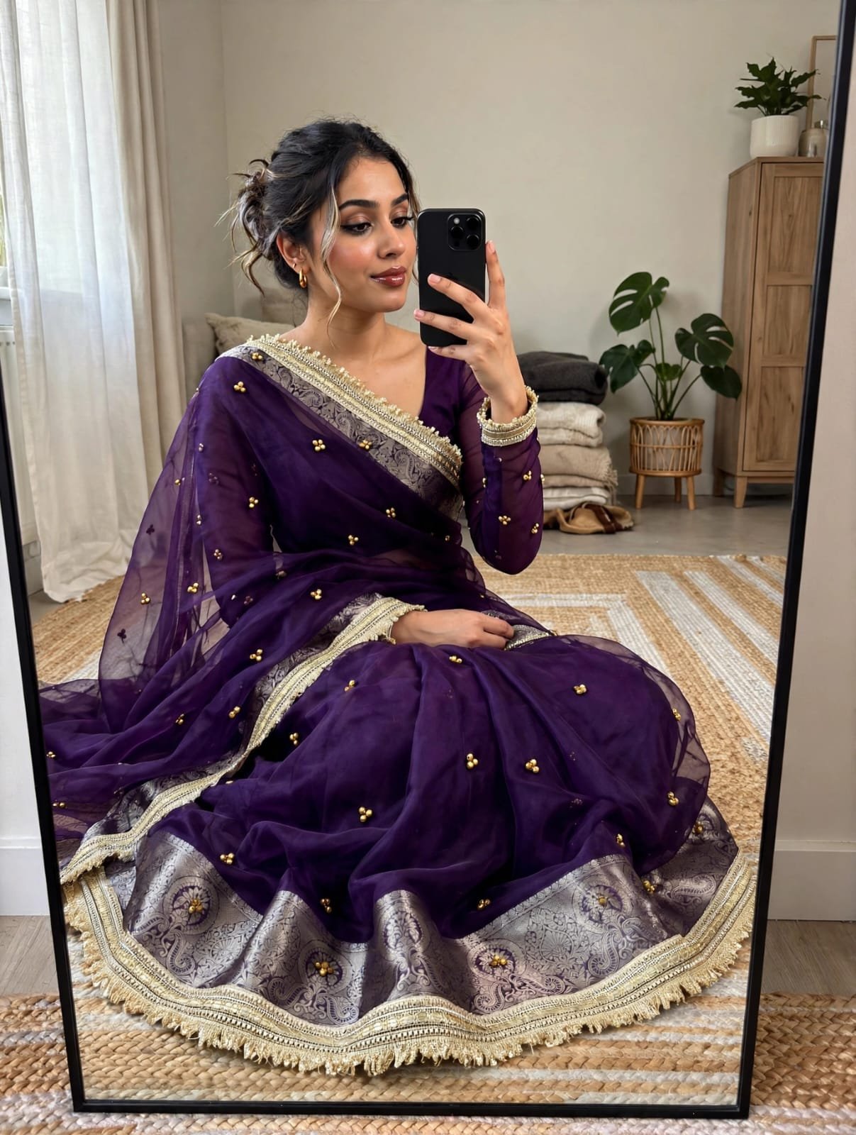 Ghungroo Wala Trending Saree image 17