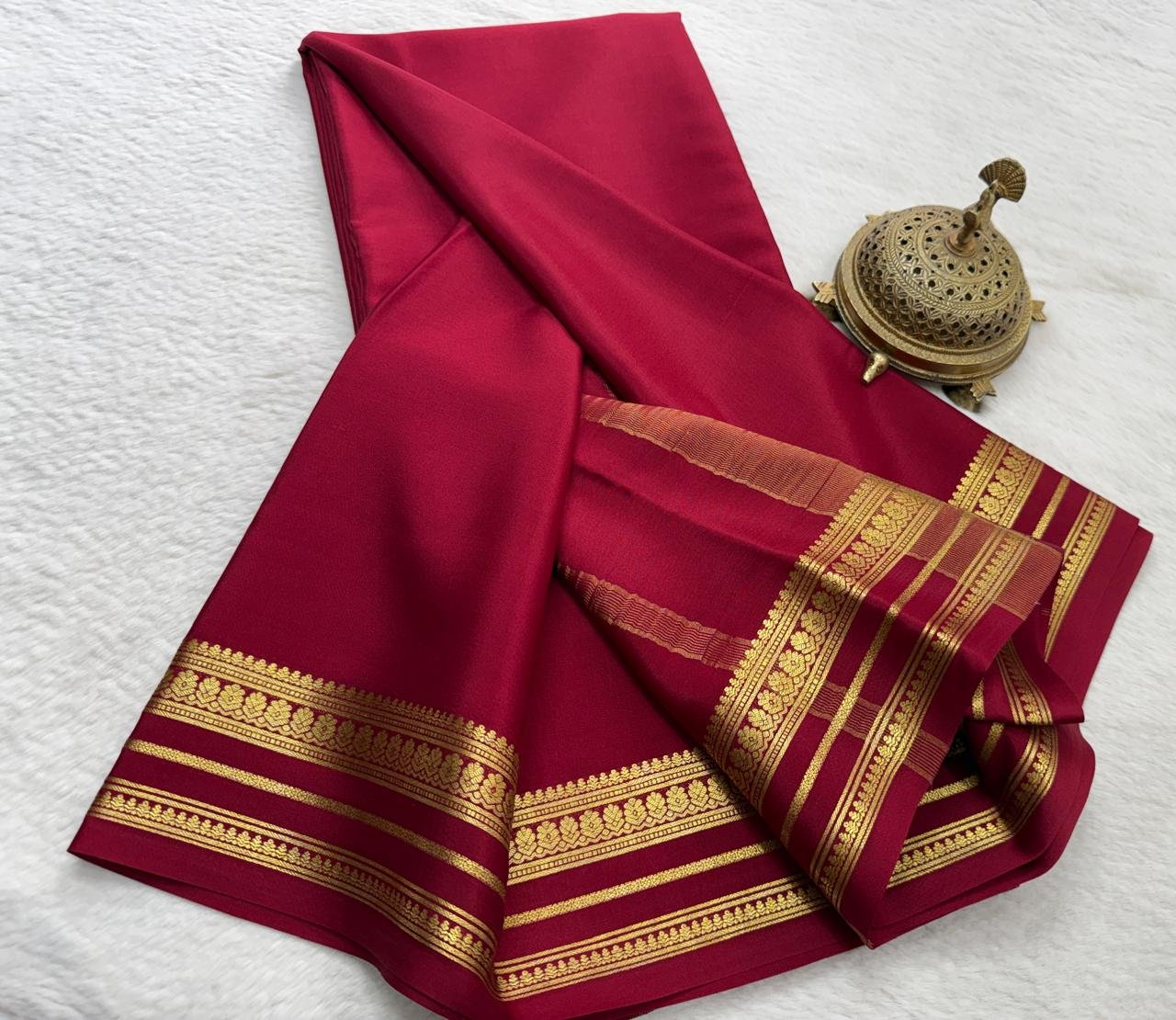 11 Pure Mysore Silk Sarees image 26
