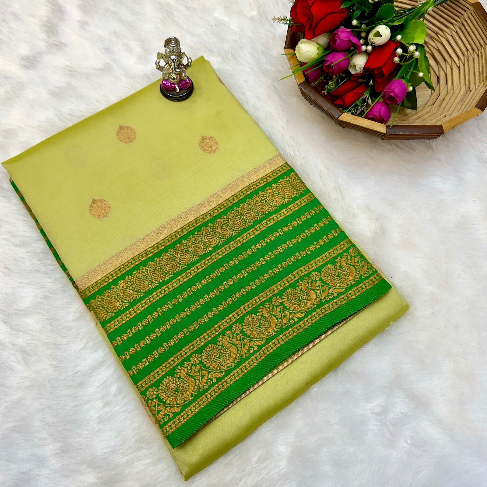 Rajashri Kanjivaram Paithani image 10