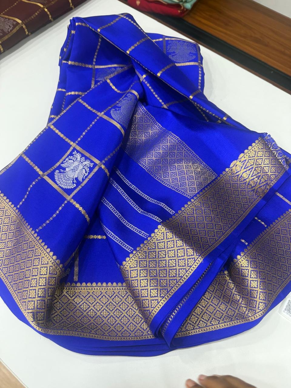 5 Pure Mysore Silk Sarees image 34