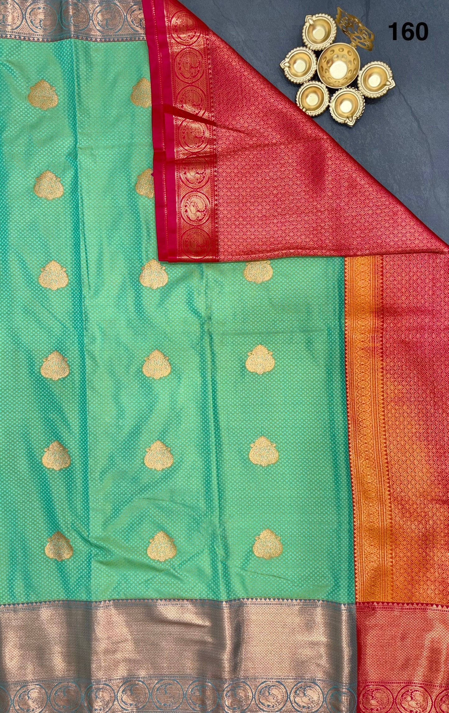 4 Korvai Kanchi Semi Silk Sarees image 2