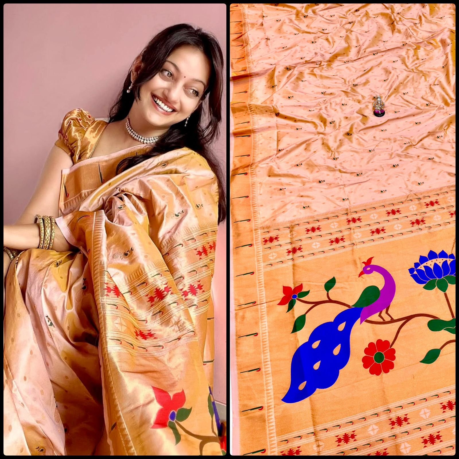 Tejasvi Muniyaa Paithani image 10