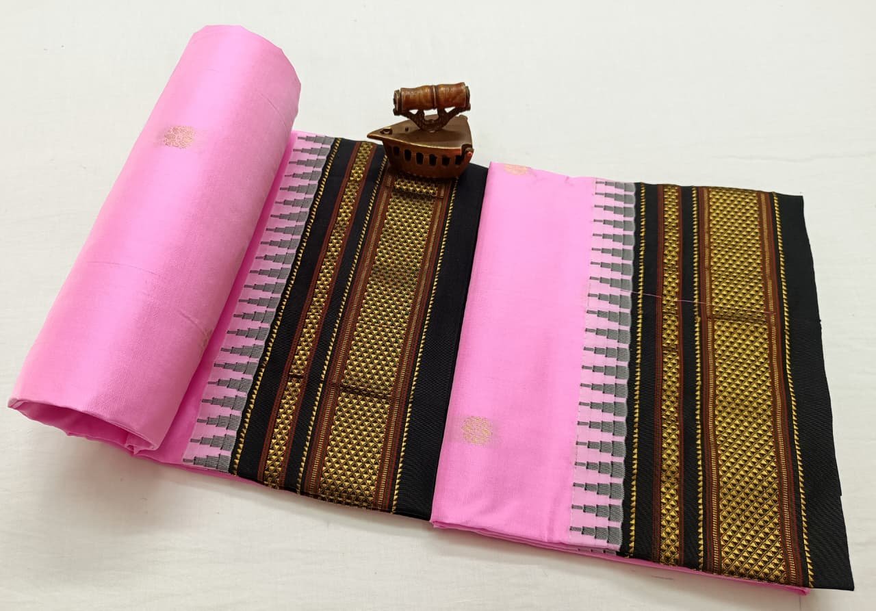 Chandrakor Paithani Pure Silk image 22