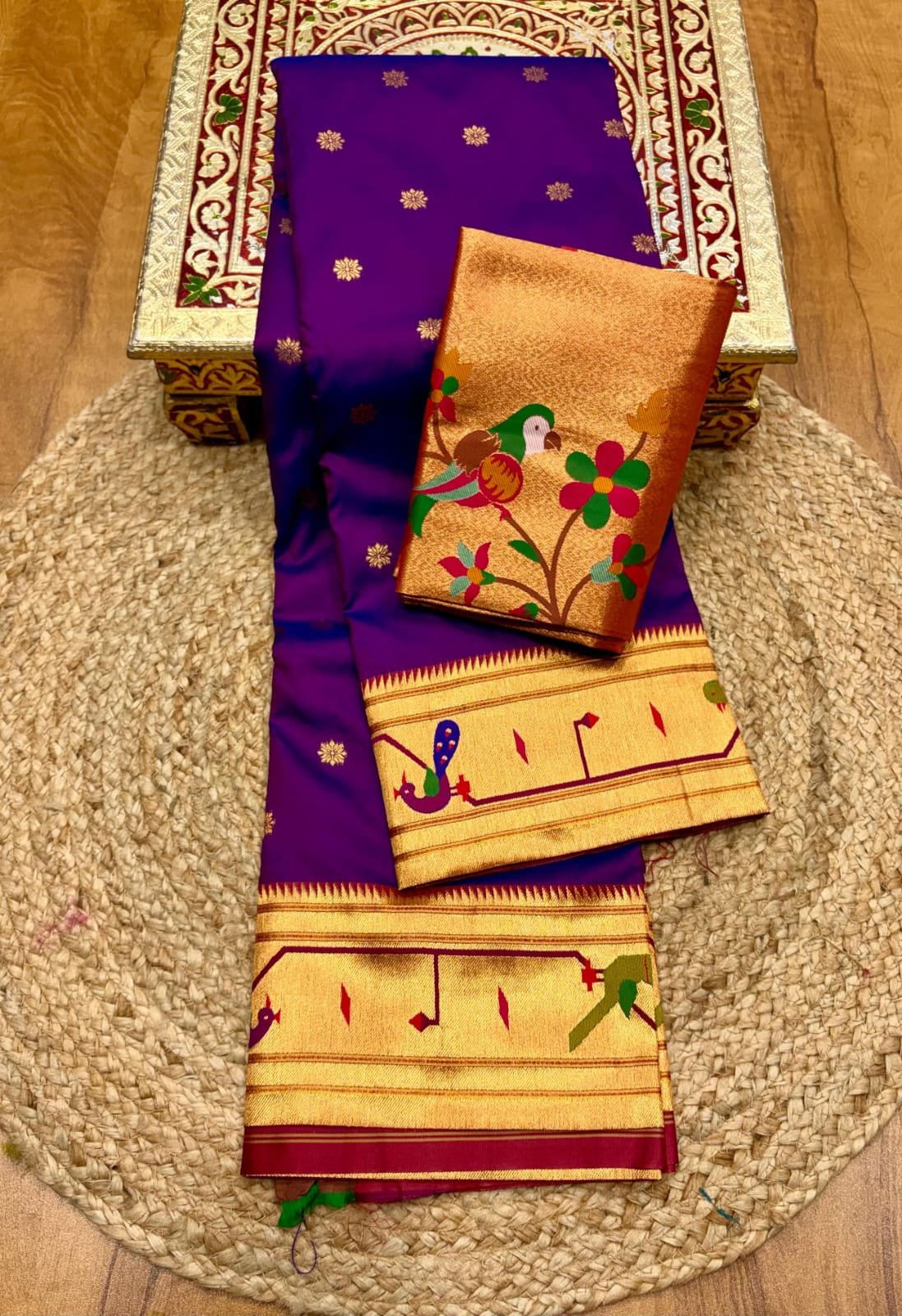 Brocade Paithani Saree image 13