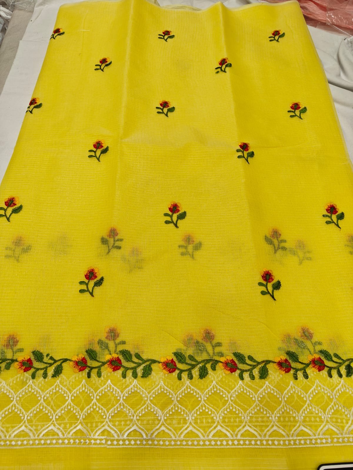 1 Kota Doria Saree