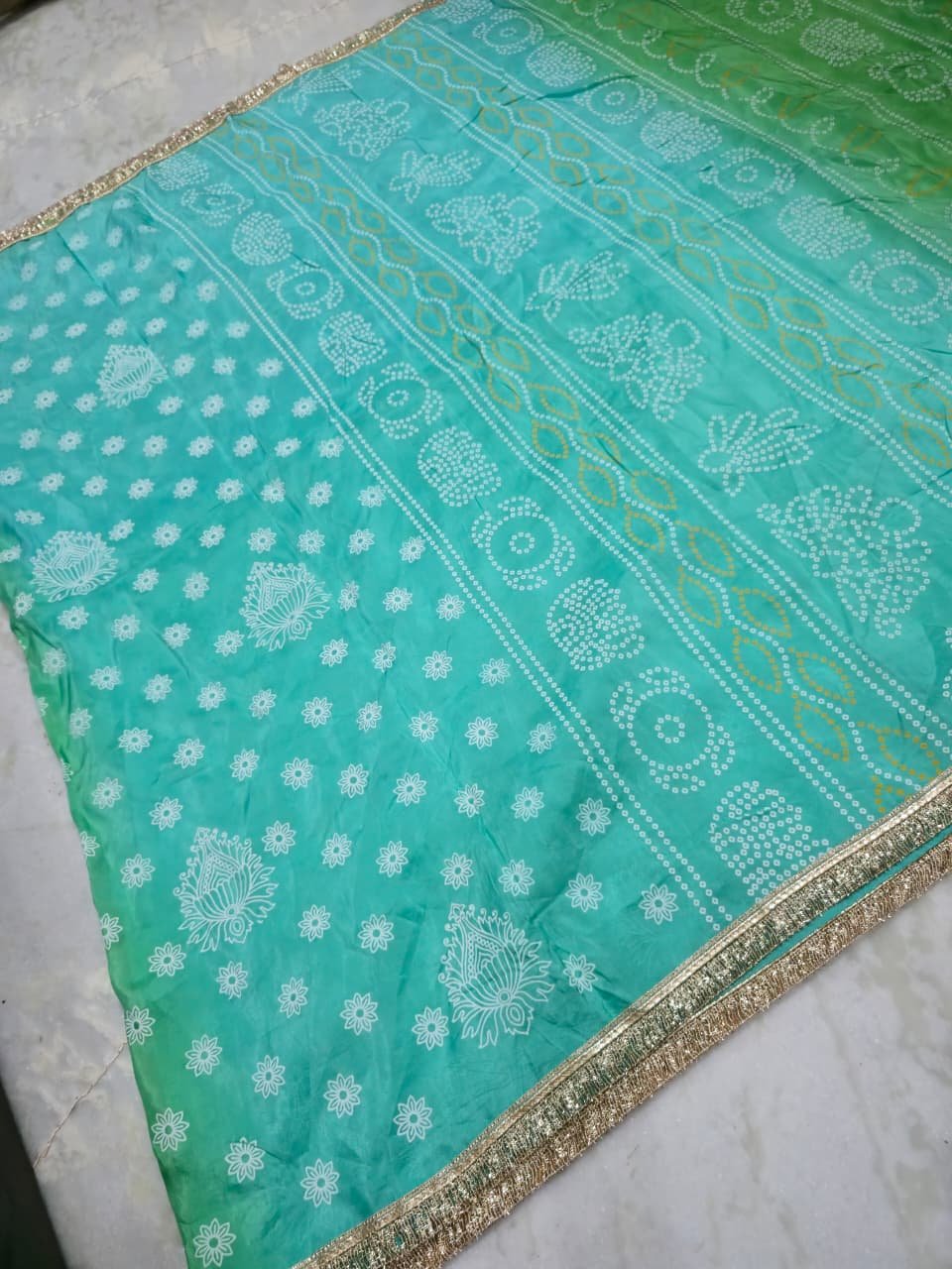 Upada silk with beautiful rose zari weaving saree image 2
