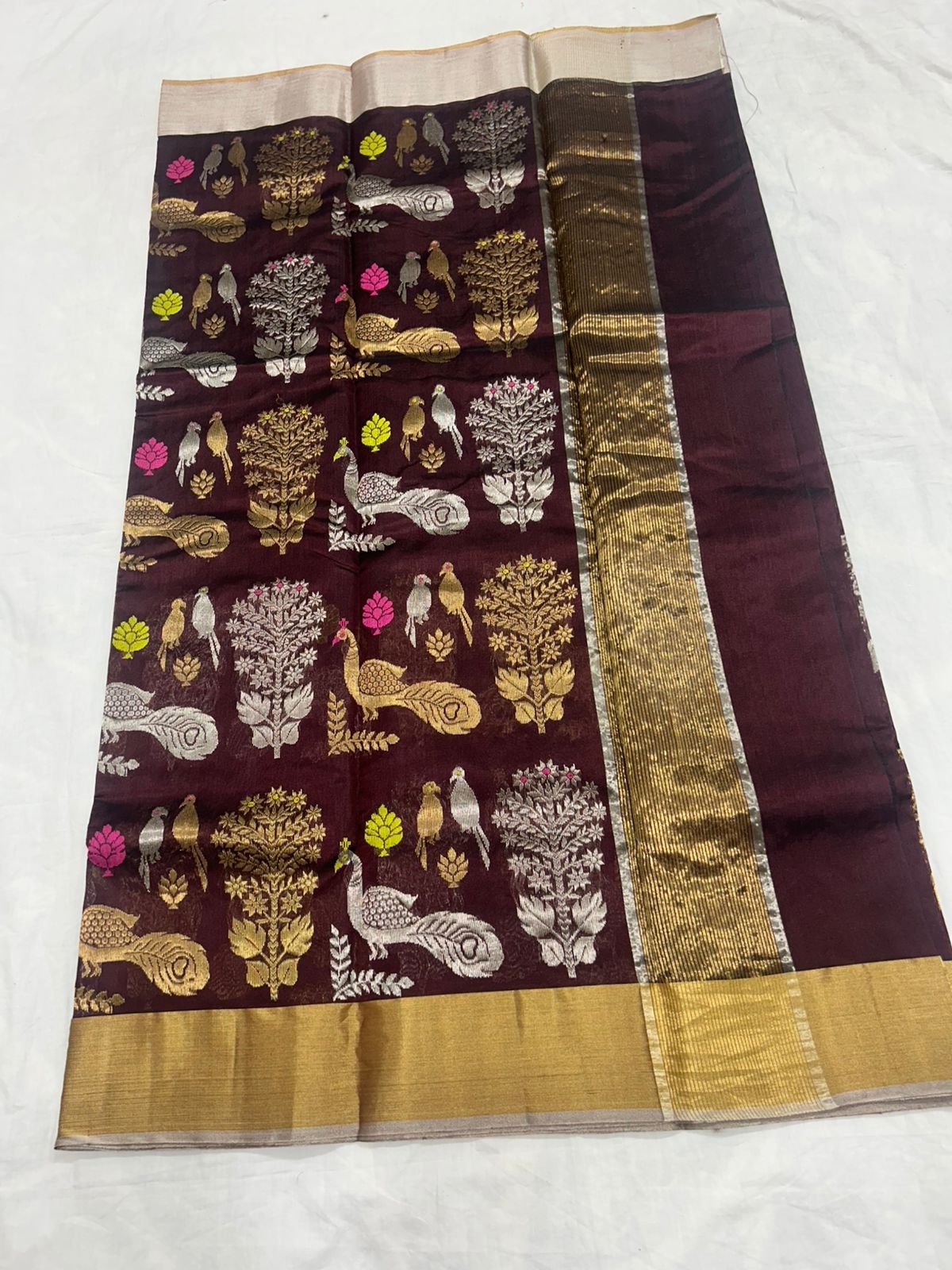 6 Pure Silk Saree image 7