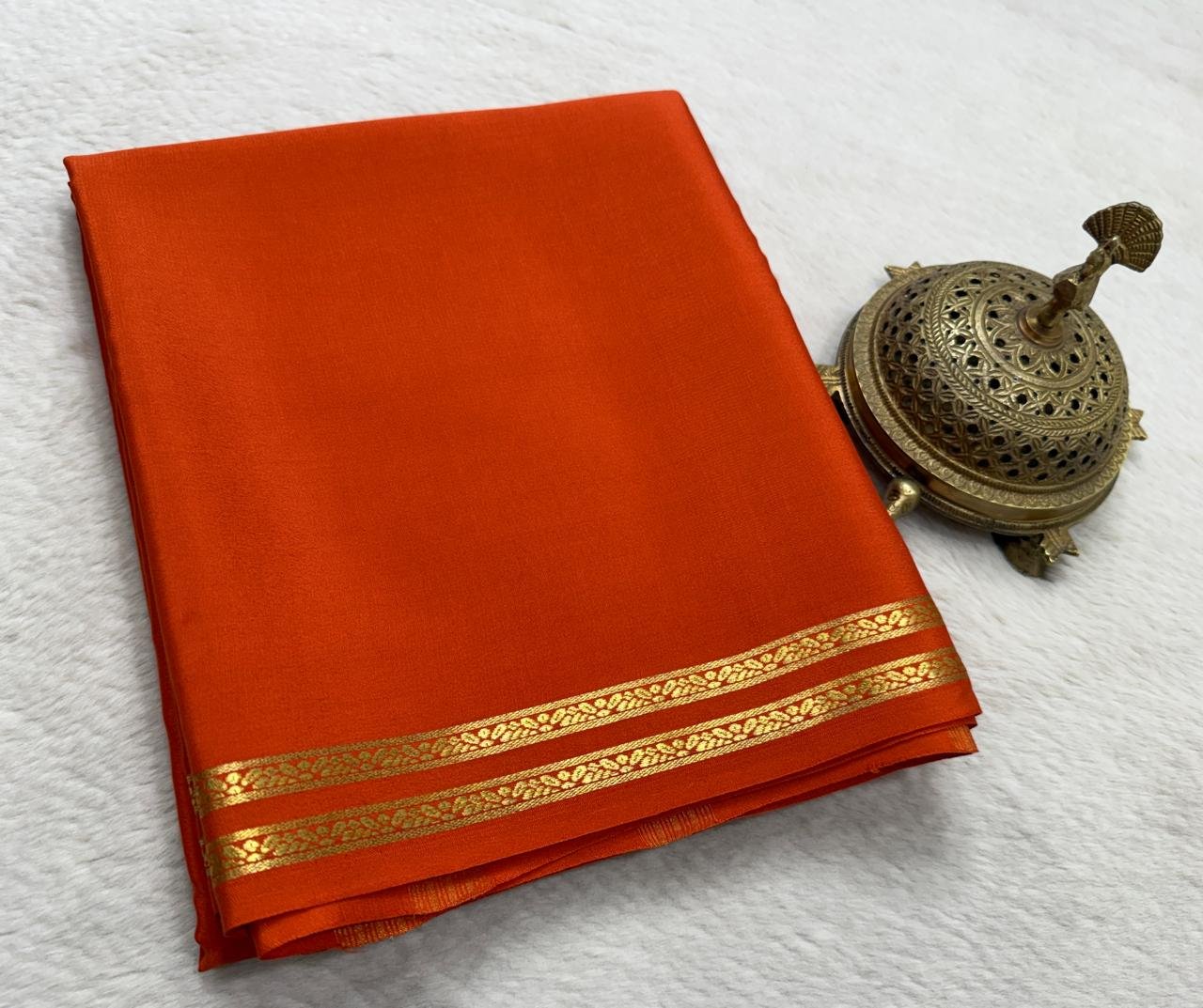 Pure Mysore Silk Sarees image 7