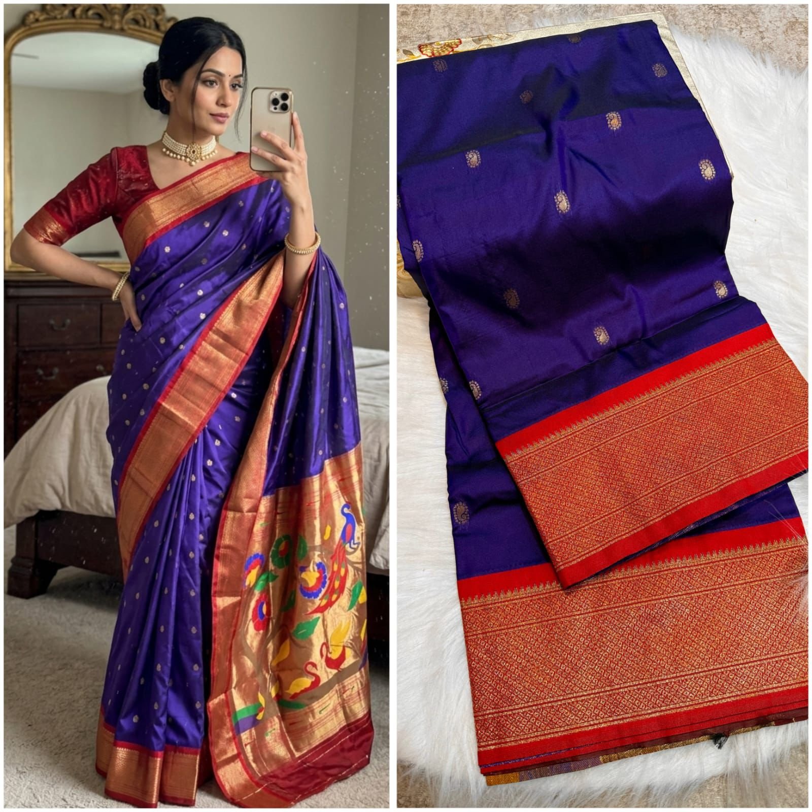 Fancy Pallu Paithani image 20