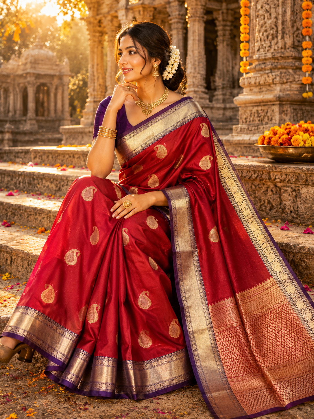 Pure Silk Mix Super Soft Kanchi Semi Silk Sarees