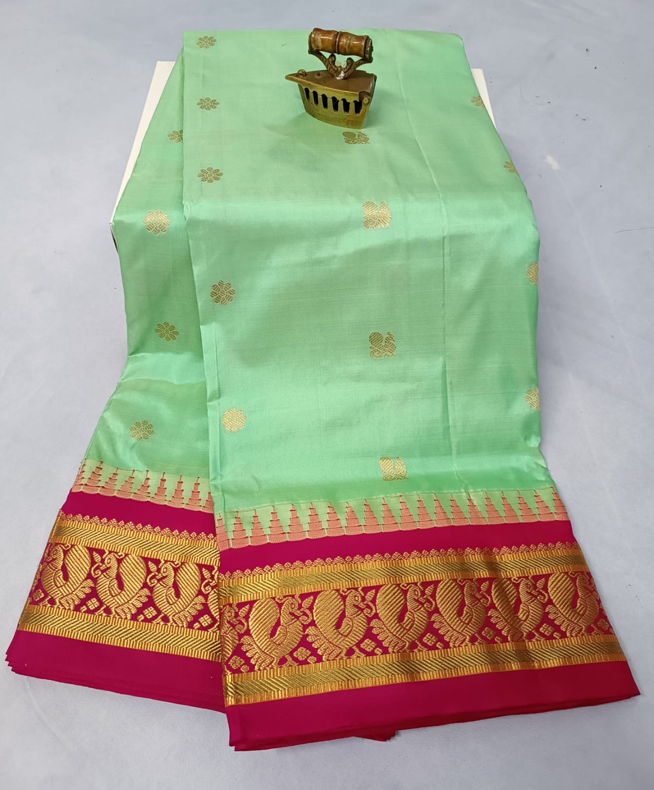 Swamini Gadwal Pure Silk image 13