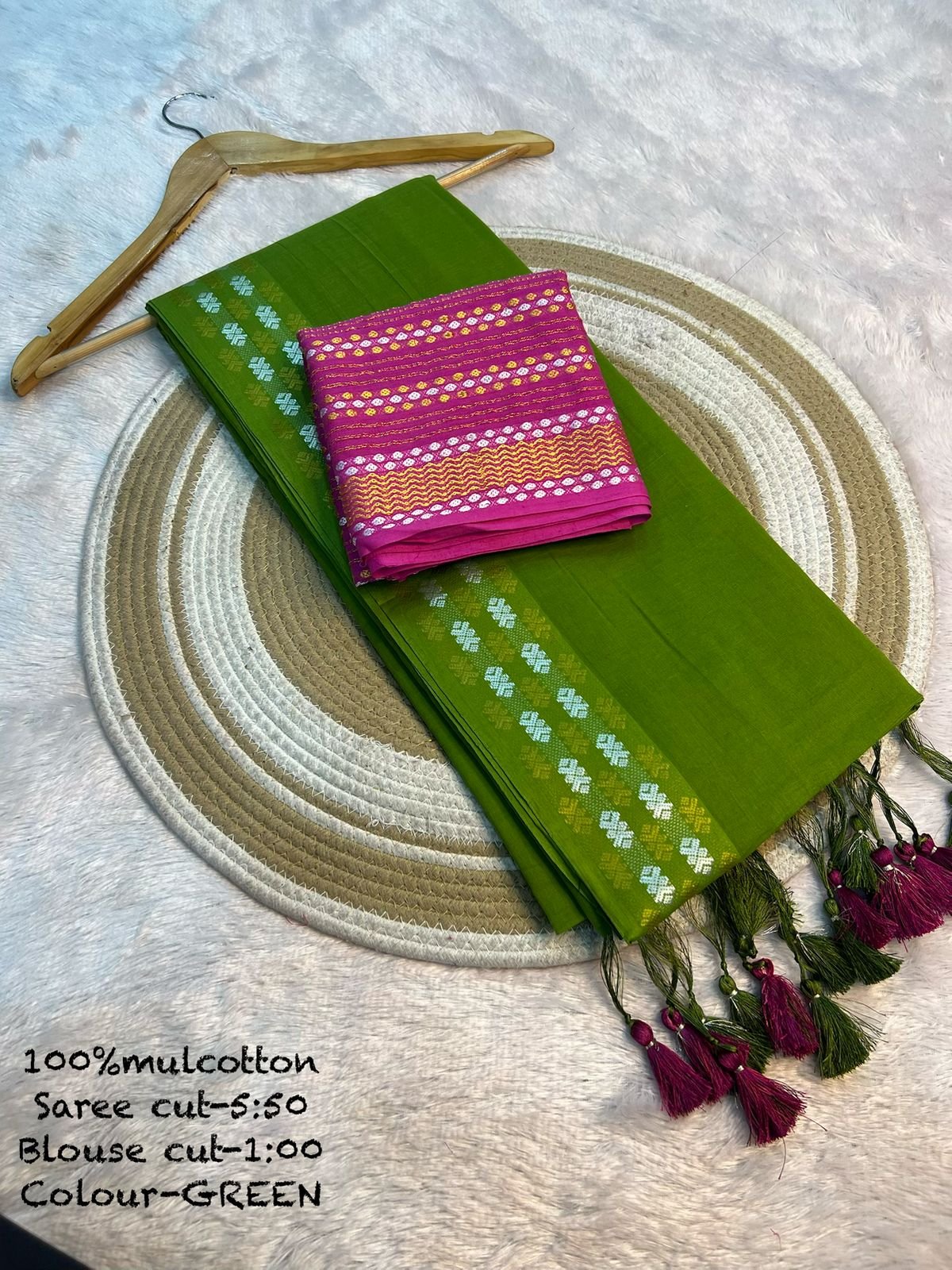 Mul Cotton Saree ILF750-2-1699 image 5