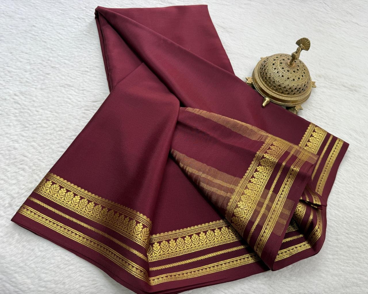 11 Pure Mysore Silk Sarees image 8
