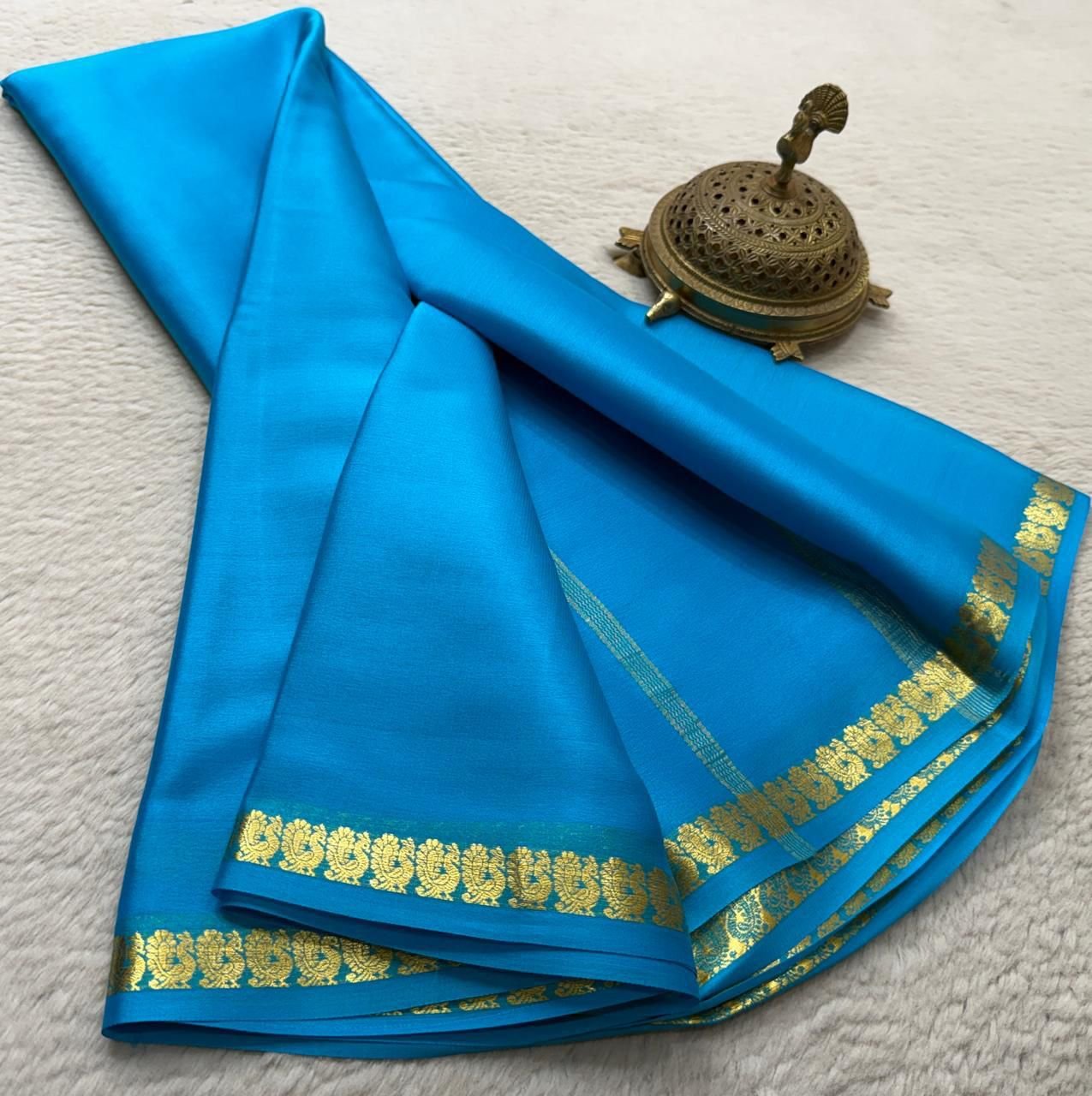 8 Pure Mysore Silk Sarees image 2