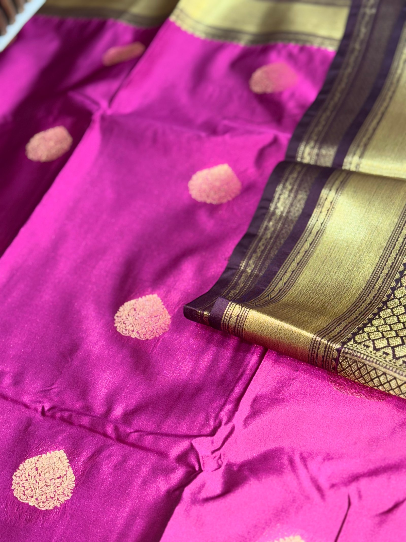 Pure Silk Mix Super Soft Kanchi Semi Silk Sarees image 2