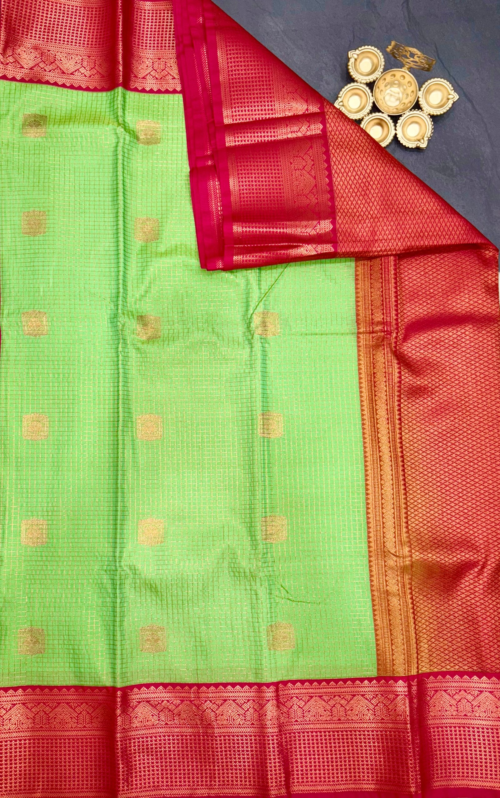 1 Korvai Kanchi Semi Silk Sarees image 26