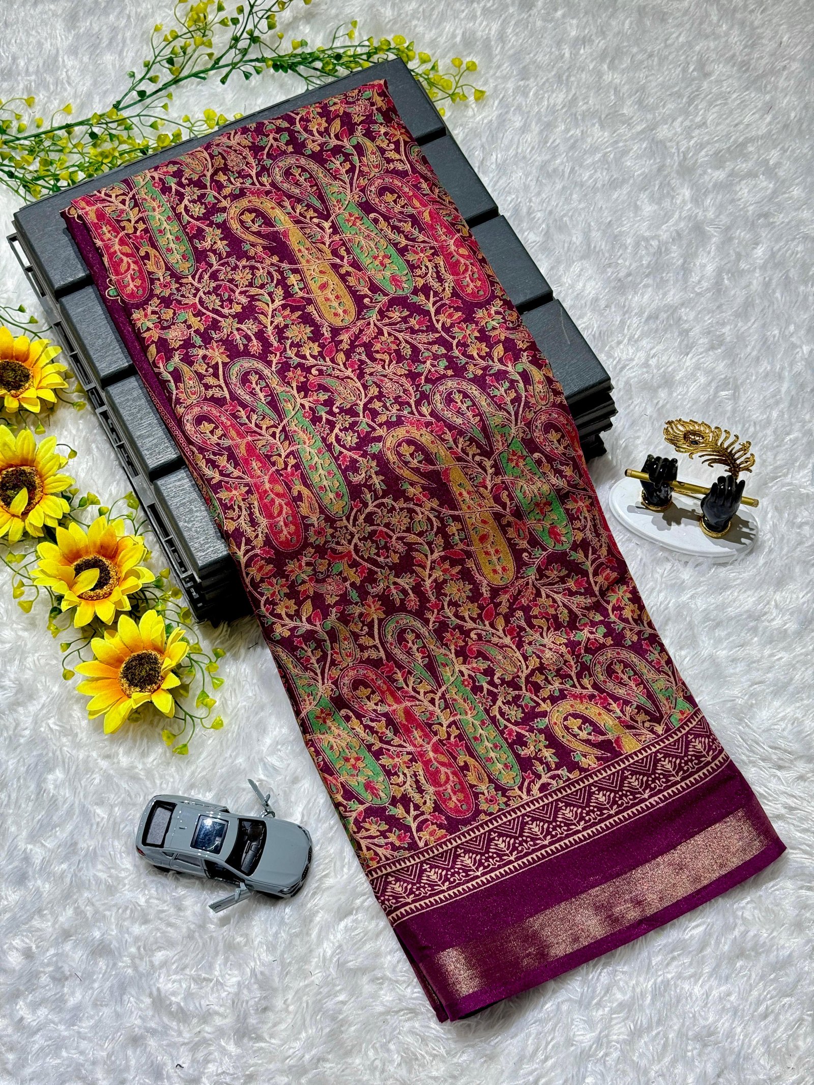 Premium Mul Cotton Sarees image 3