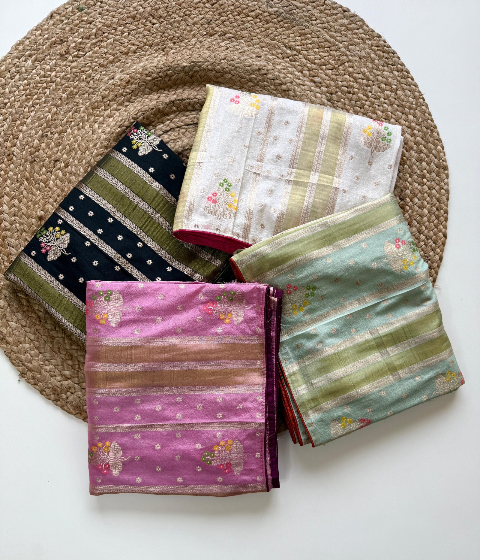 Pure Chinya Viscose Crepe Saree