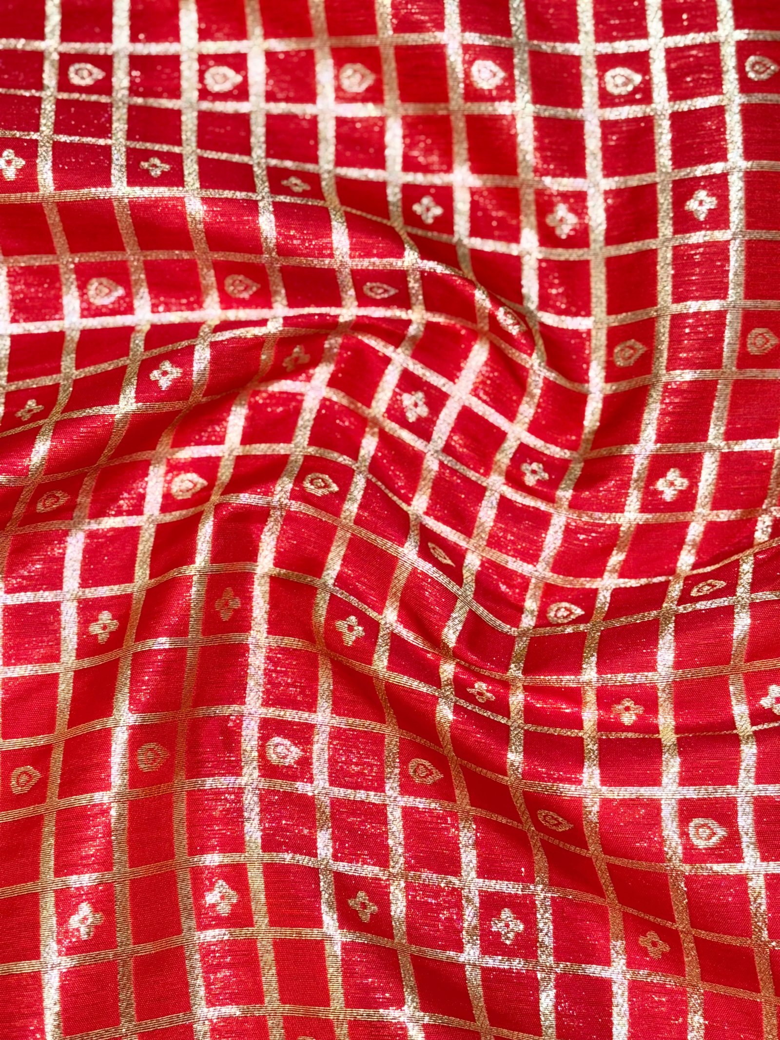 Bridal Semi Gadwal Sarees image 5