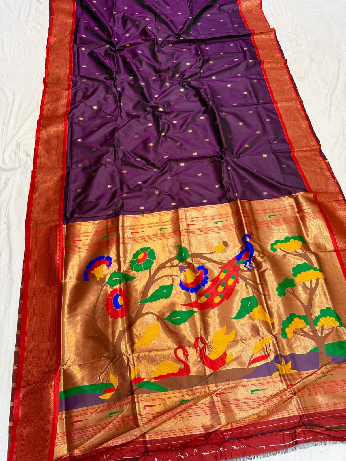 Fancy Pallu Paithani image 15