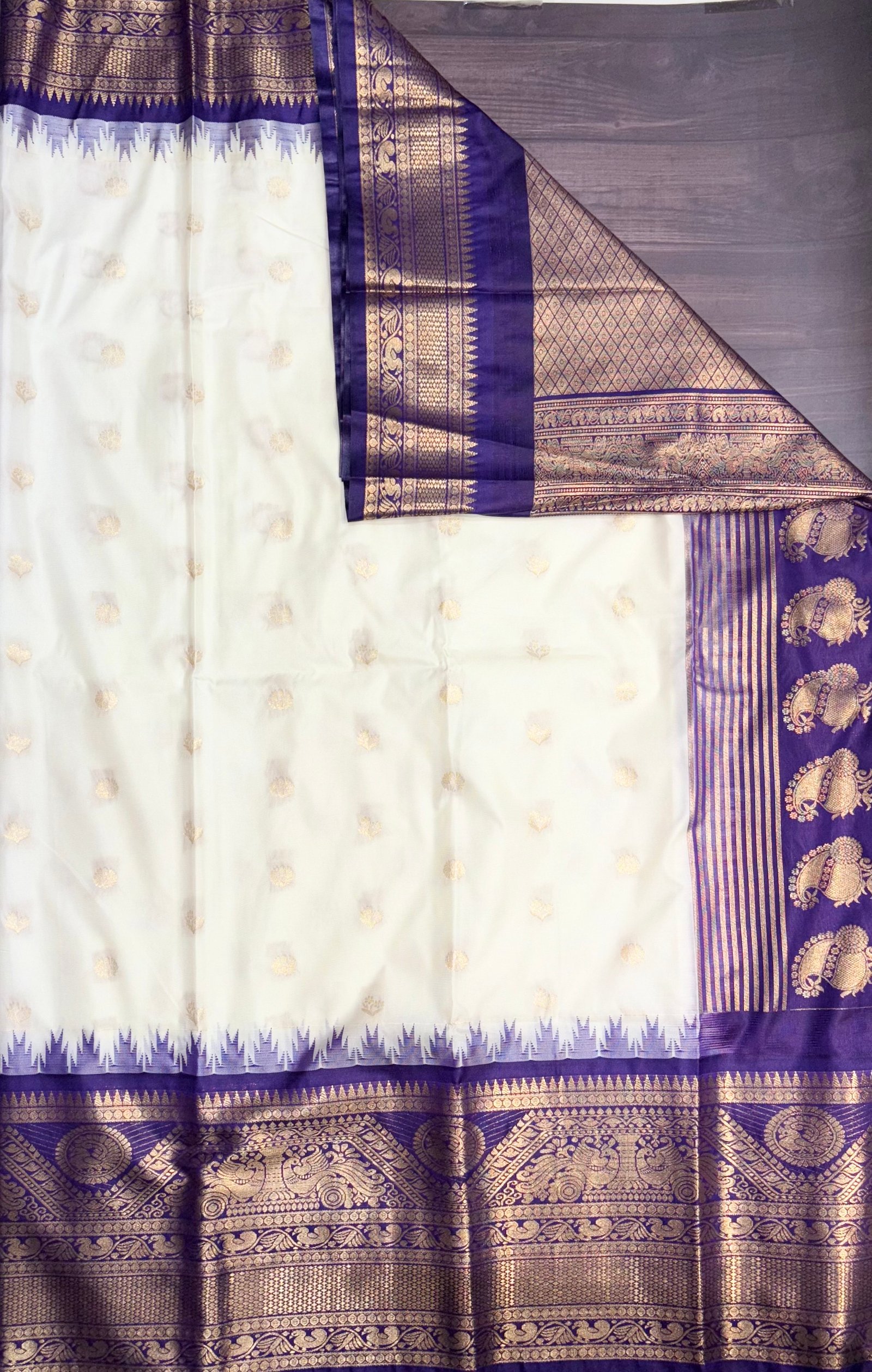 Gadwal Semi Silk Sarees image 19