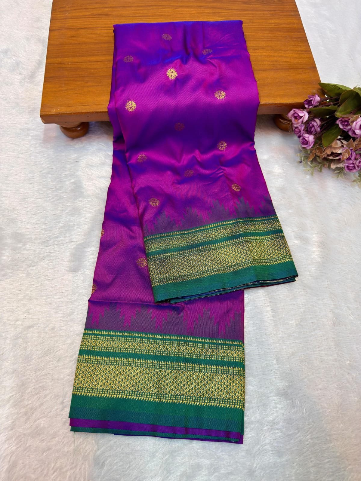 Traditional Erkal Paithani image 21