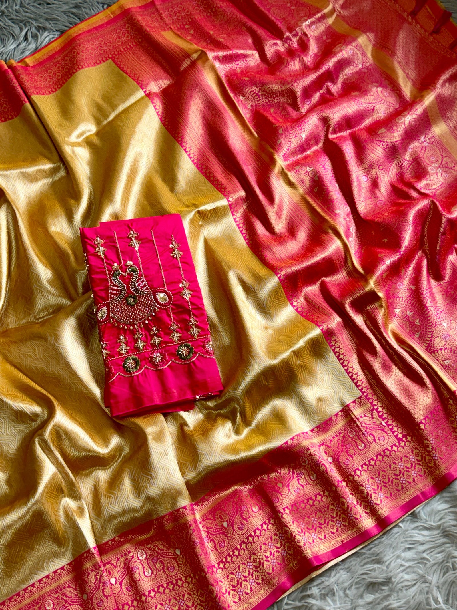 4 Banarasi Tissue Silk image 4