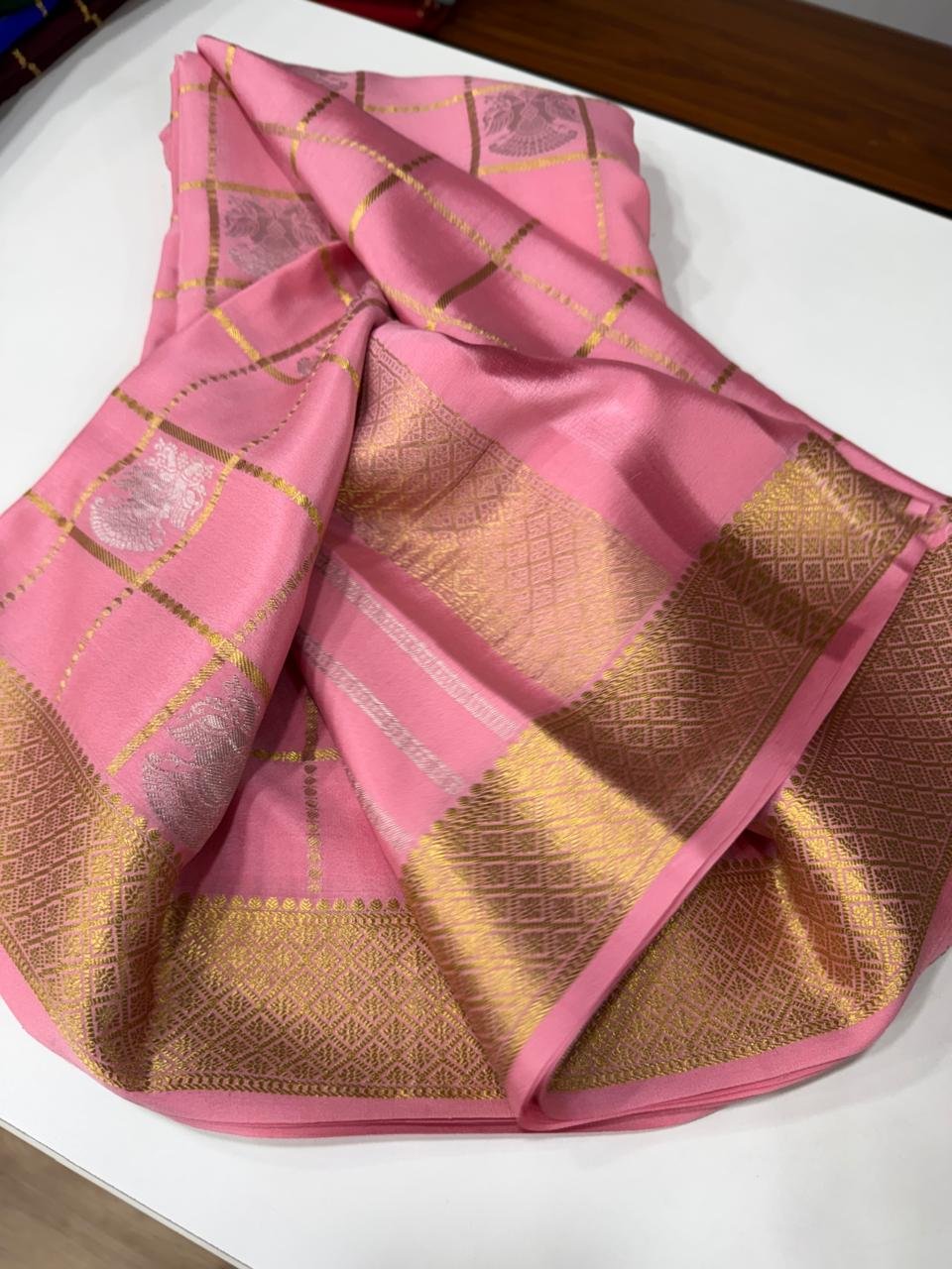 5 Pure Mysore Silk Sarees image 25