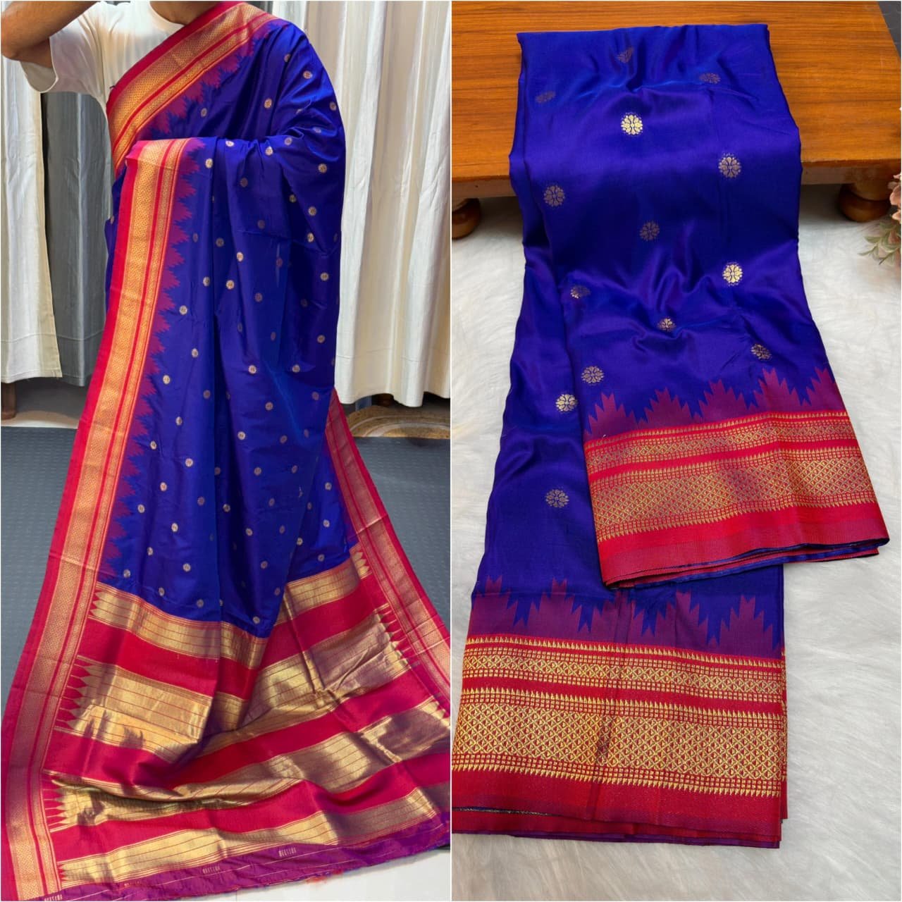 Traditional Erkal Paithani