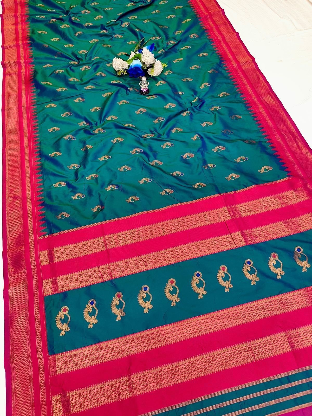 Payal Nath Irkal Paithani image 8
