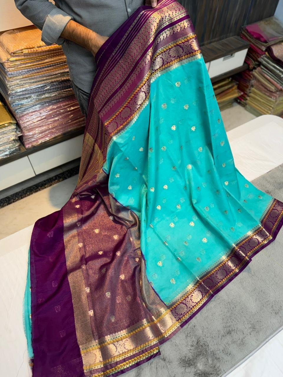Banarasi Dybal Dupion Soft Silk