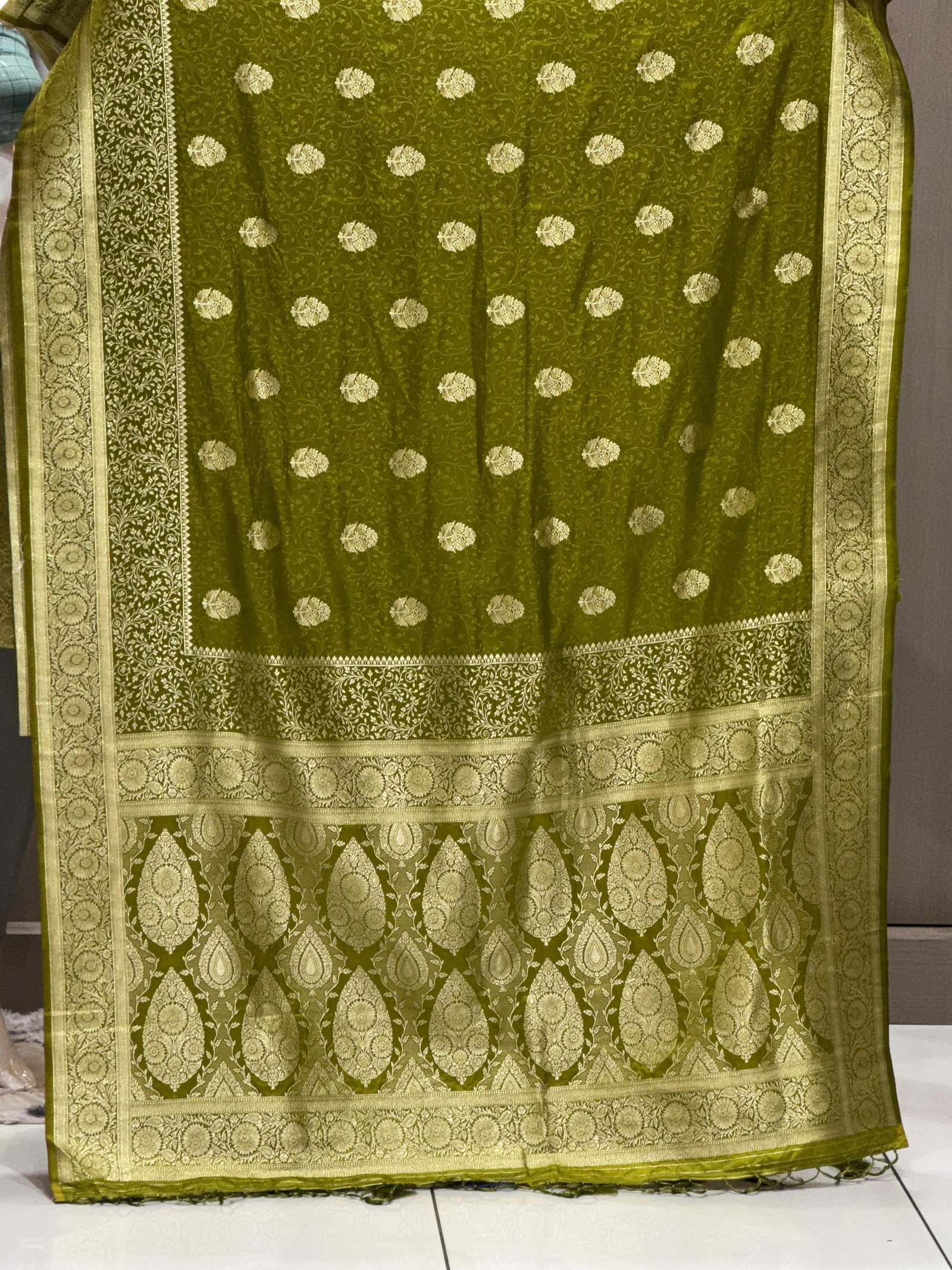 2 Banarasi Semi Silk image 9