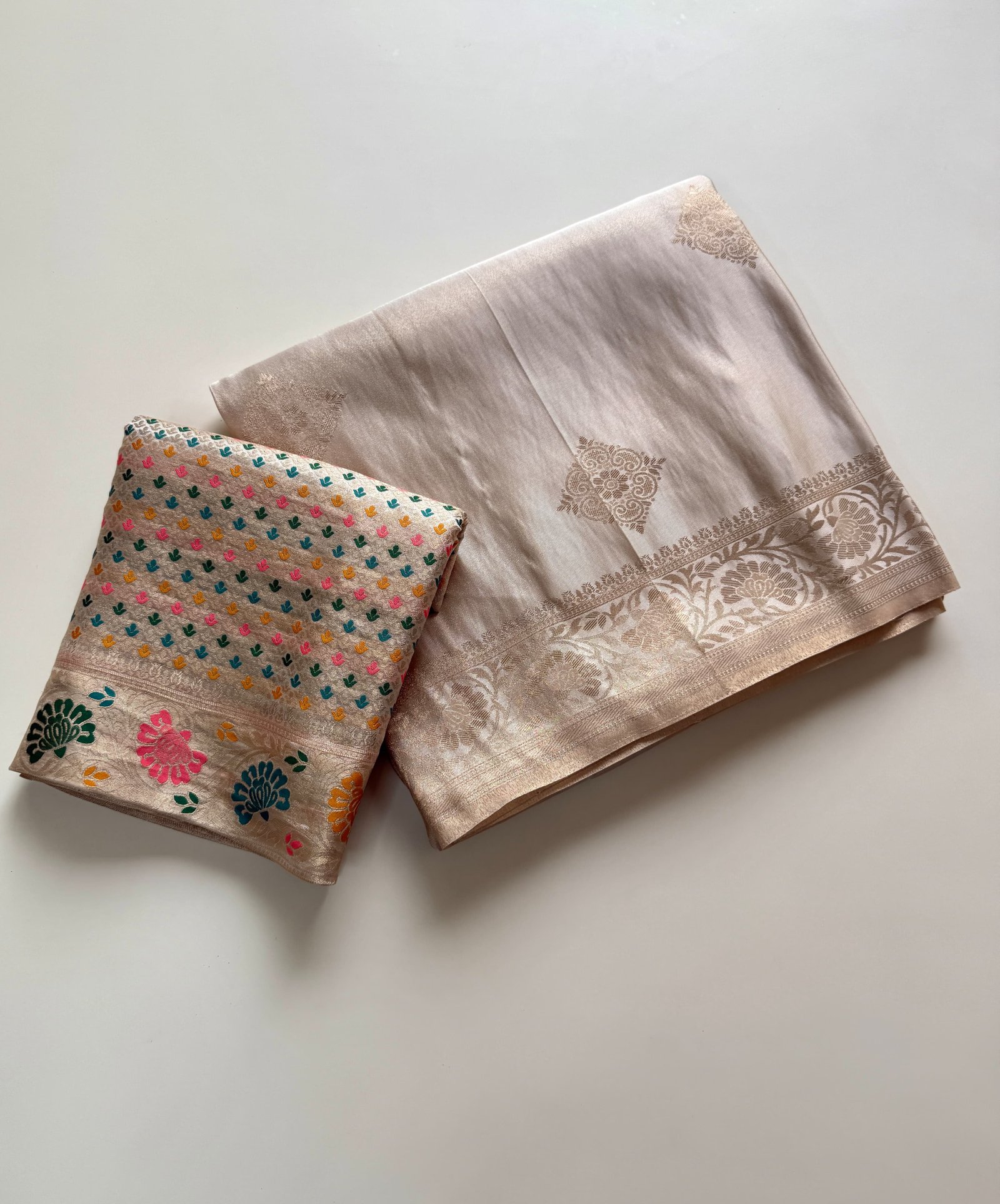 Mashru Silk Viscose Saree image 13