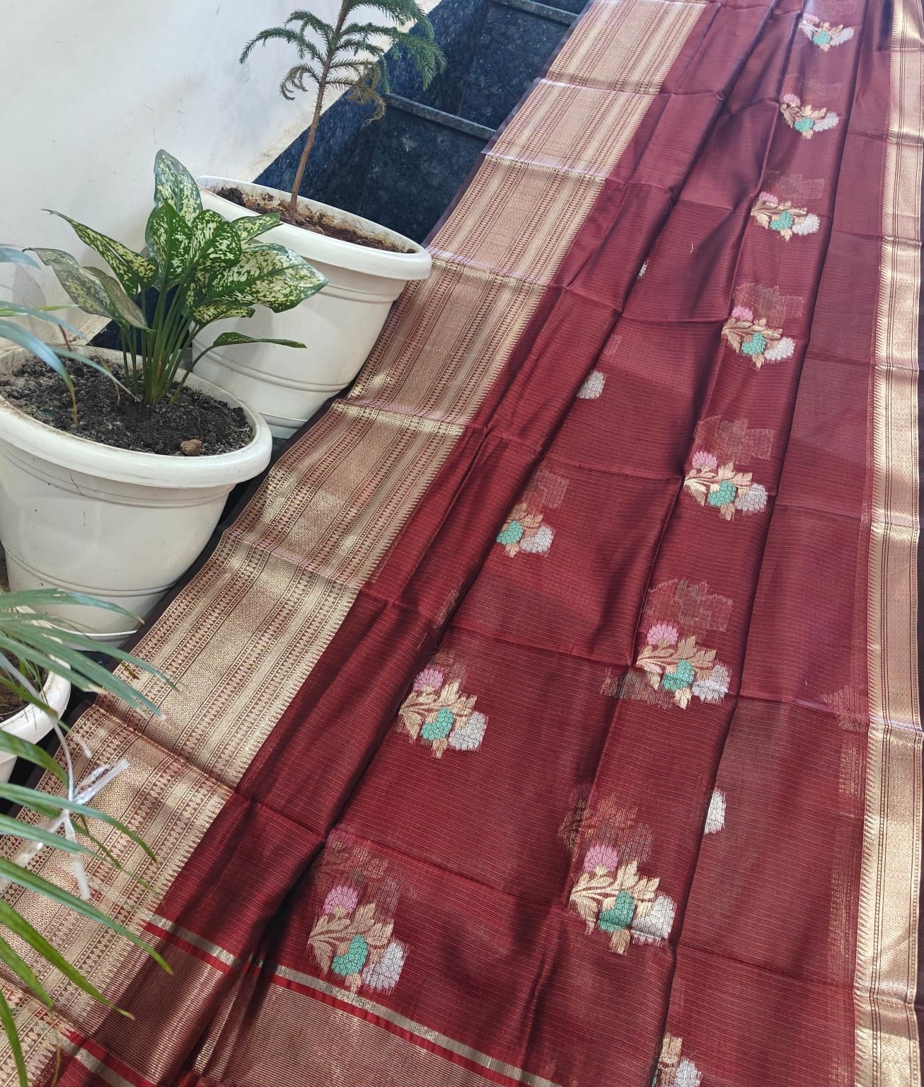 6 Kota Doria Saree image 6