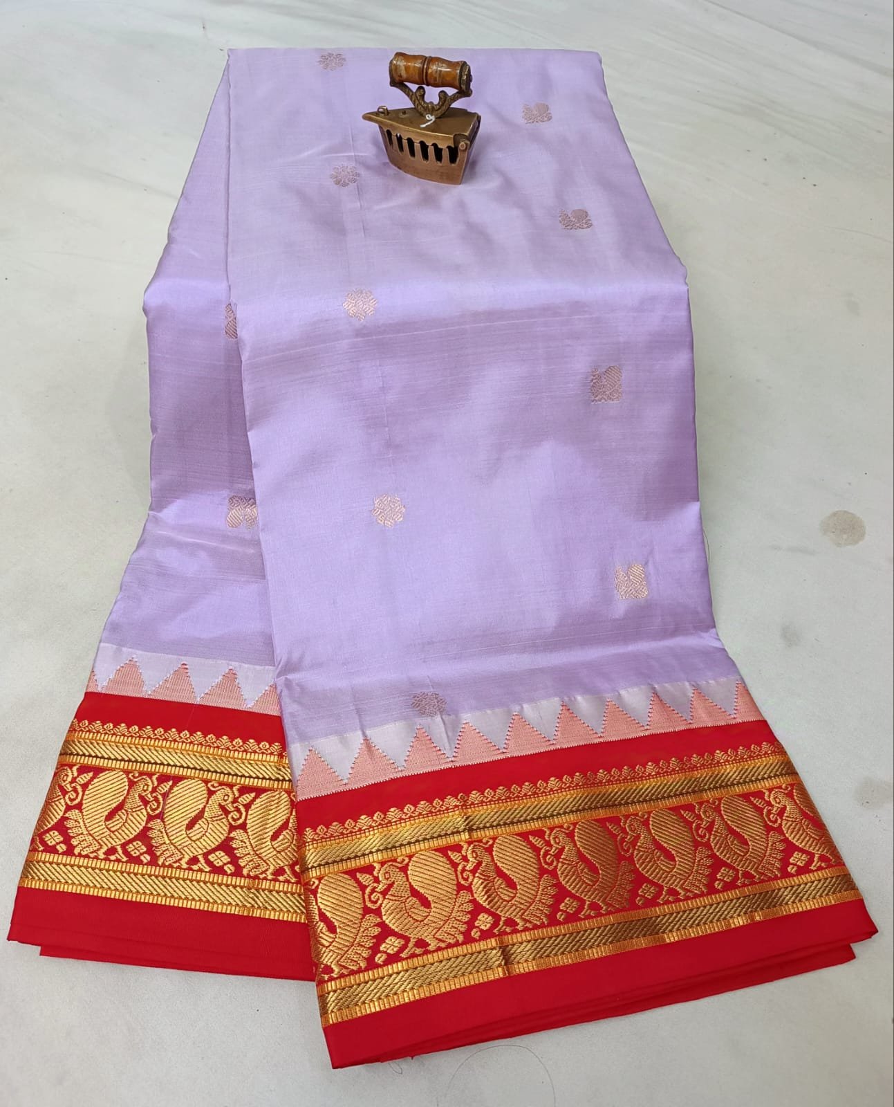 Swamini Gadwal Pure Silk image 8