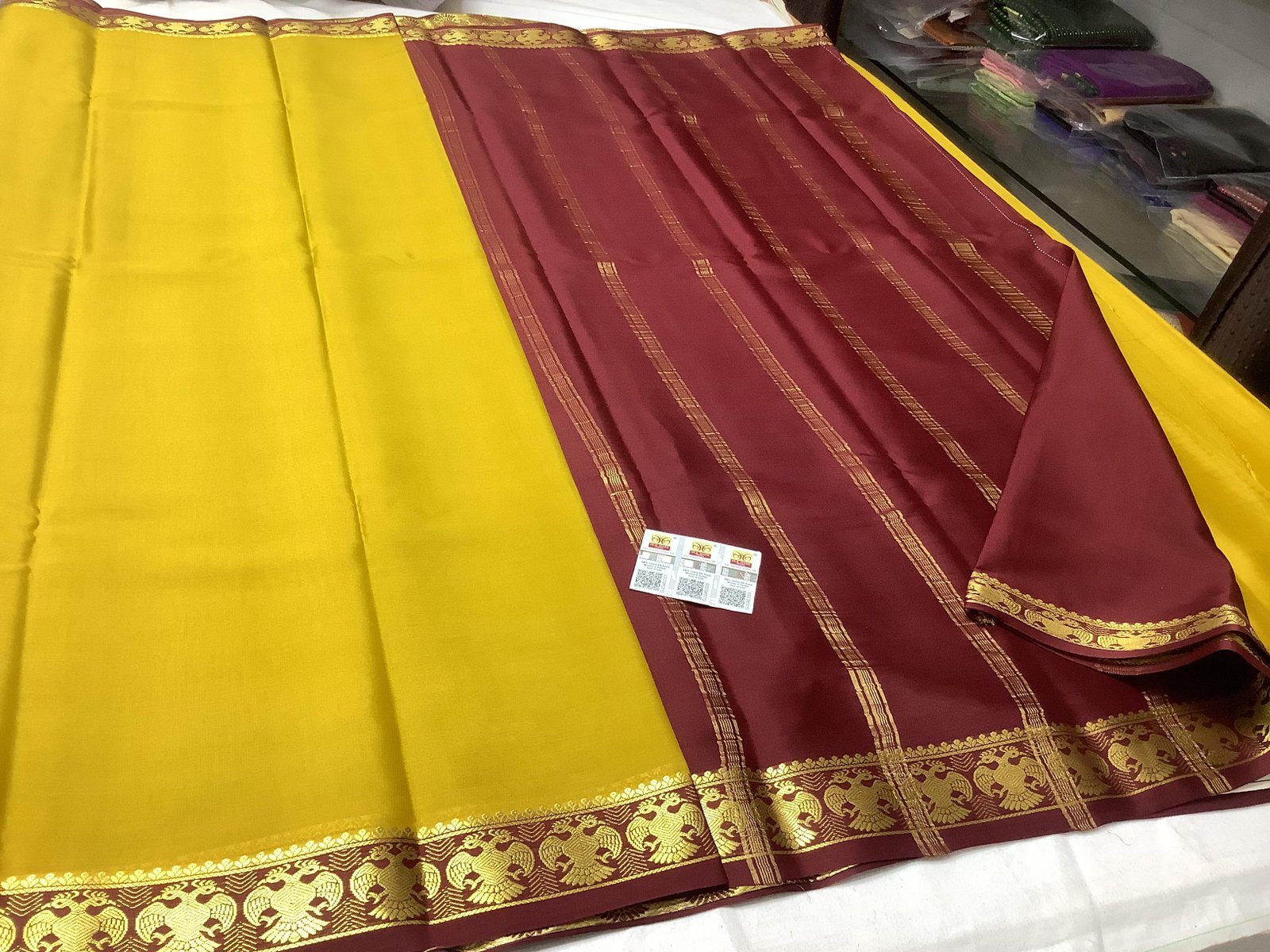 2 Pure Mysore Crepe Silk image 6