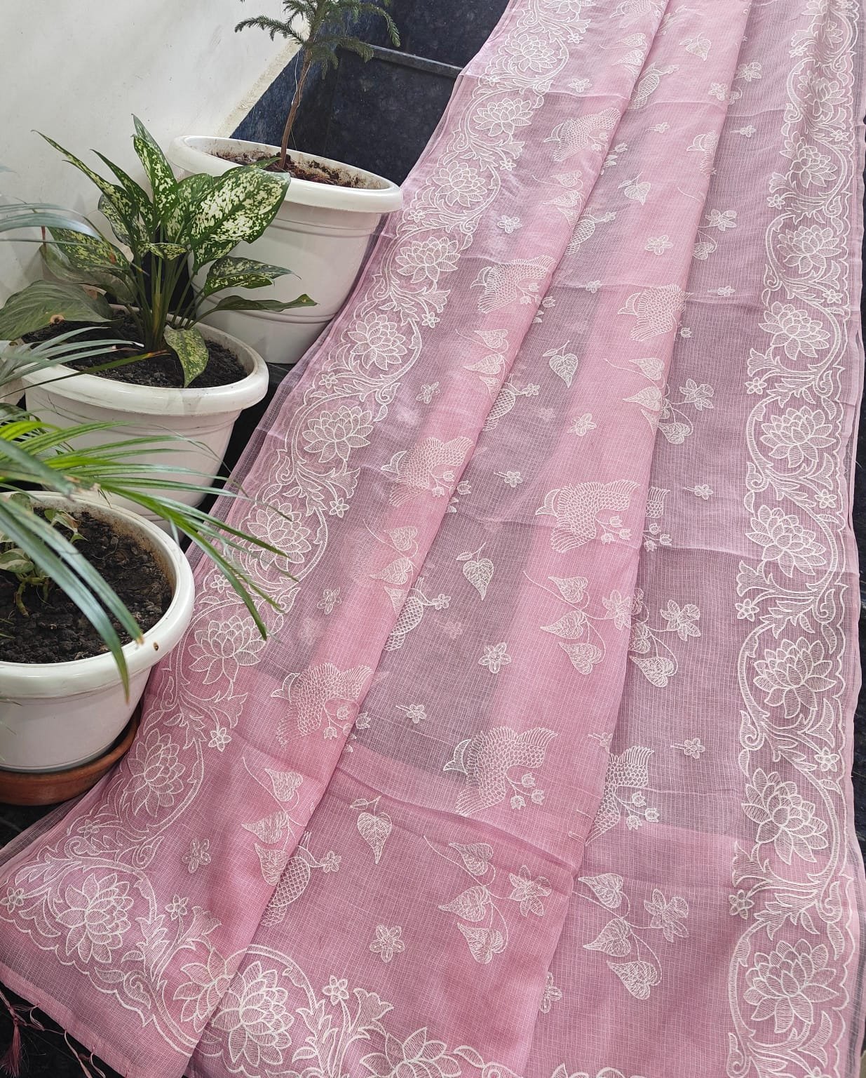 9 Kota Doria Saree image 8