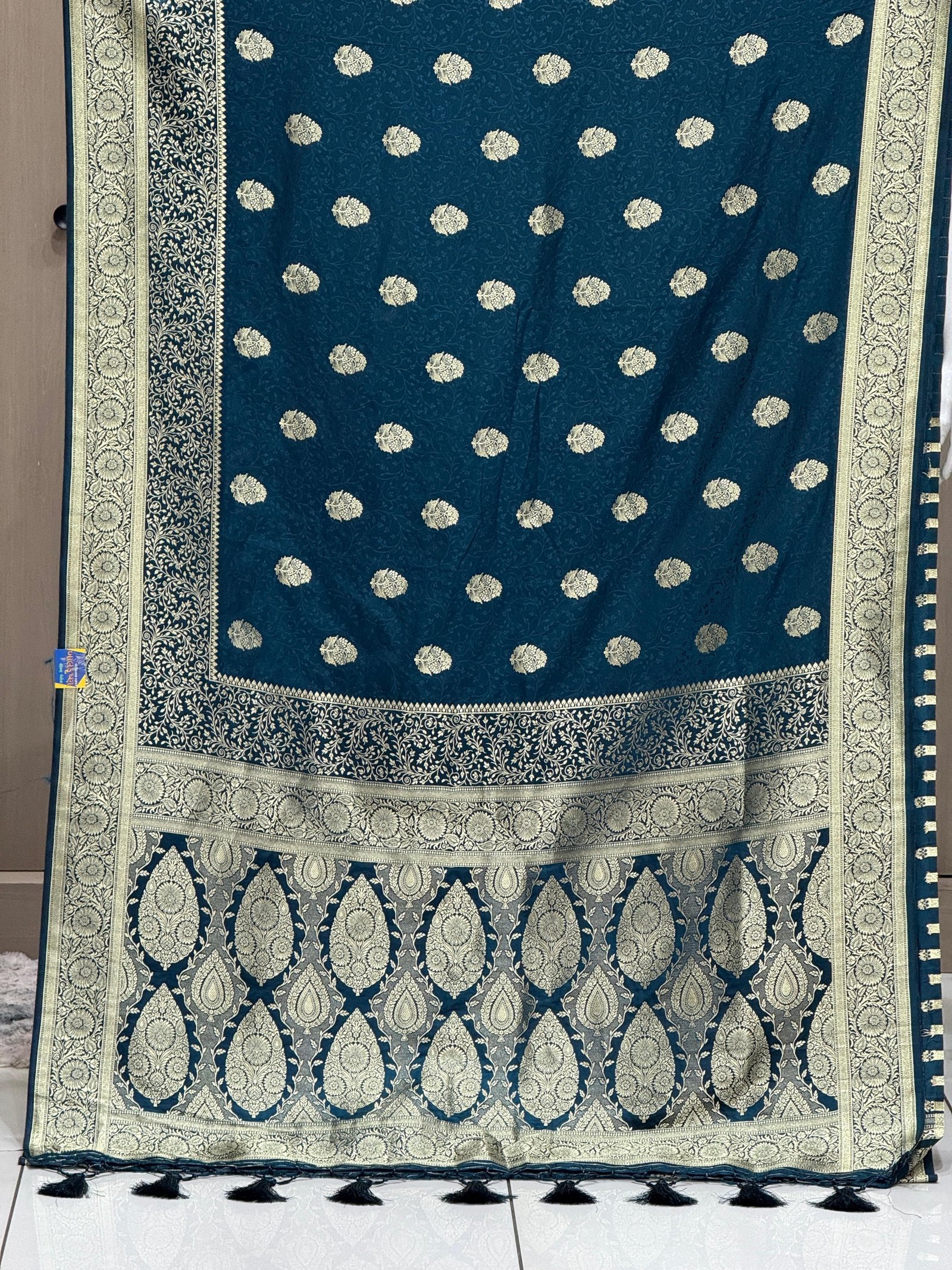 2 Banarasi Semi Silk image 3