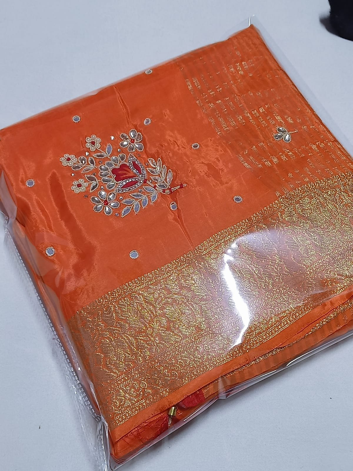 H.O Fabric Saree image 5