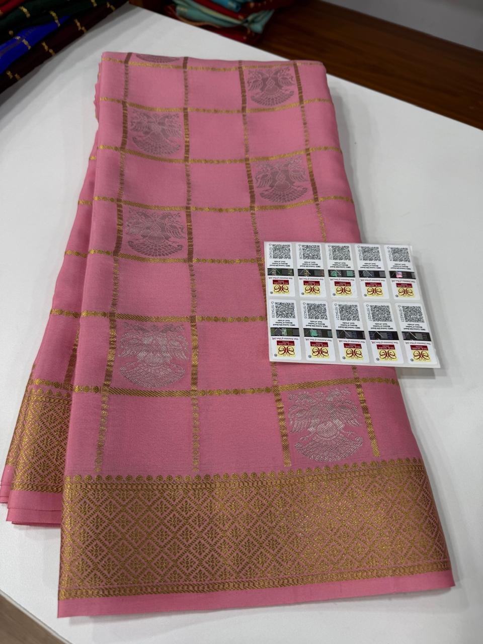 5 Pure Mysore Silk Sarees image 24