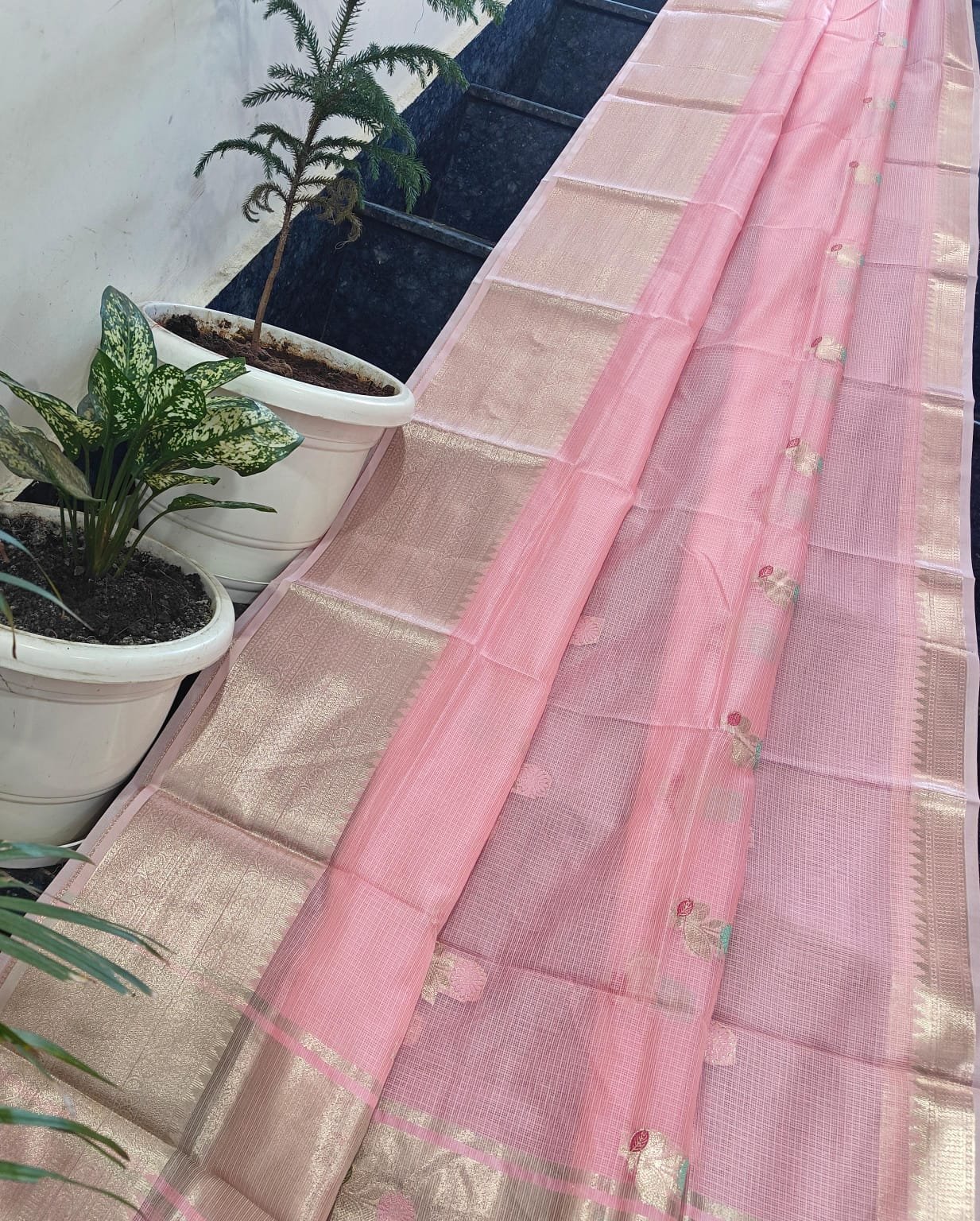 6 Kota Doria Saree image 8