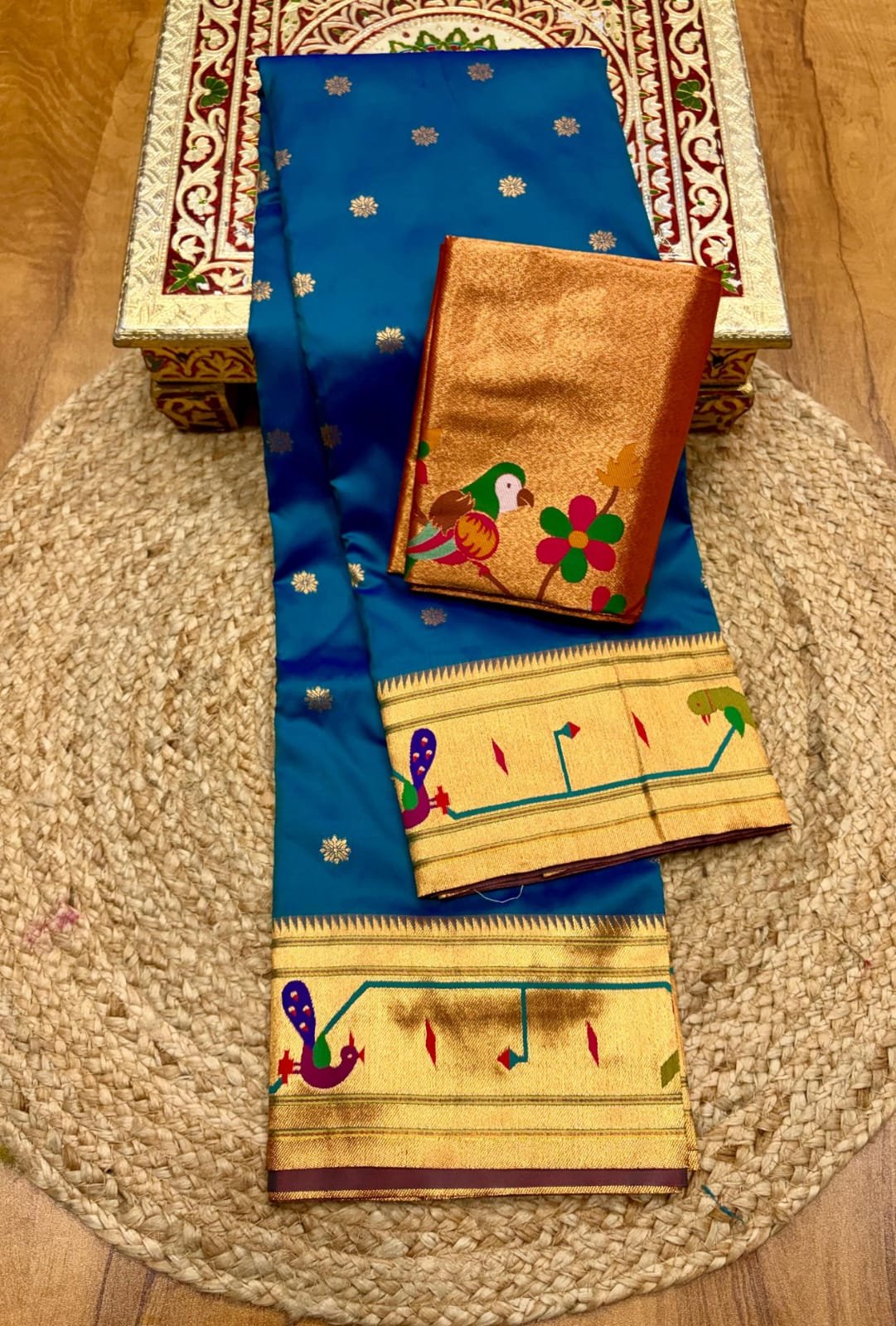 Brocade Paithani Saree image 4
