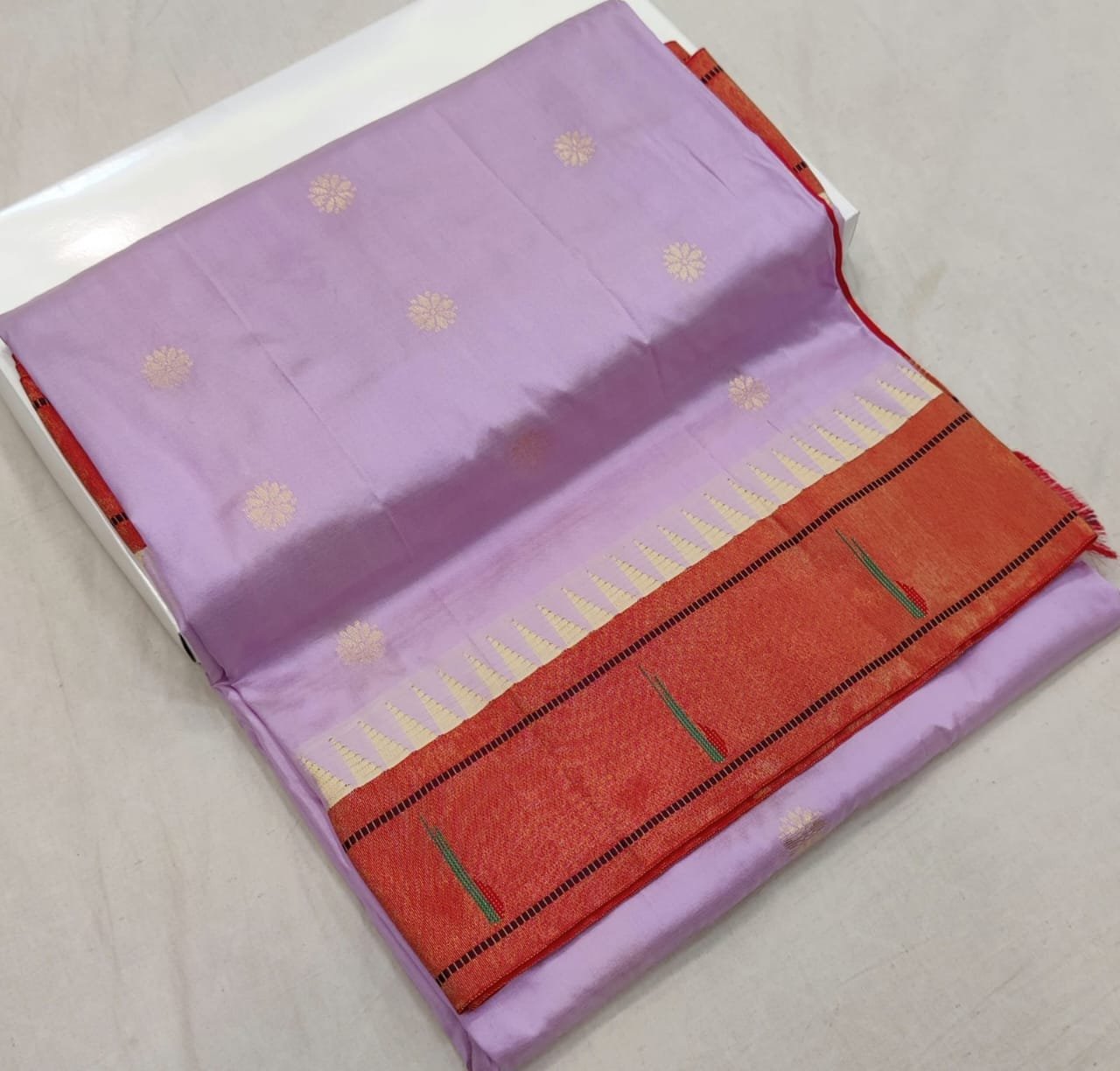 Muniya Paithani Pure Silk image 14