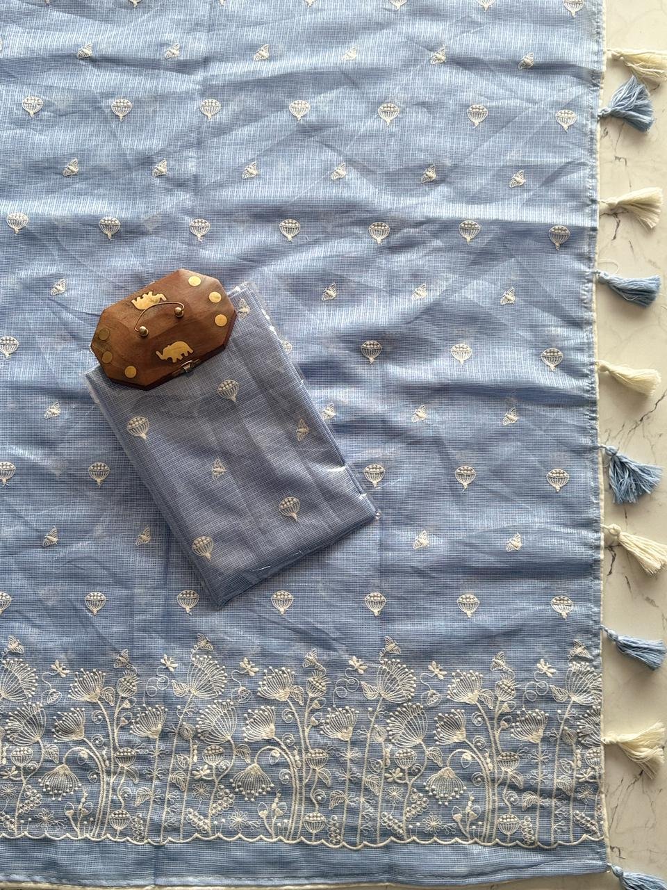 7 Kota Doria Saree