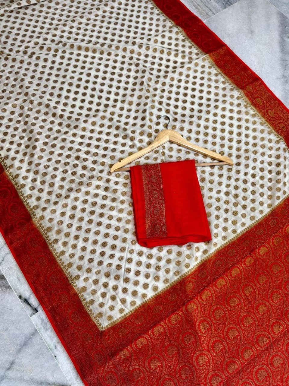 1 Banarasi Daybal Semi Georgette Soft Silk image 4