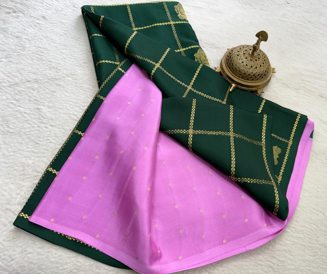 9 Pure Mysore Silk Sarees image 9
